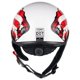 thumbnail image 4 of Casco de moto VCOROS VHF04 Half Face DOT XXL con bandera de EE. UU., 4 of 8