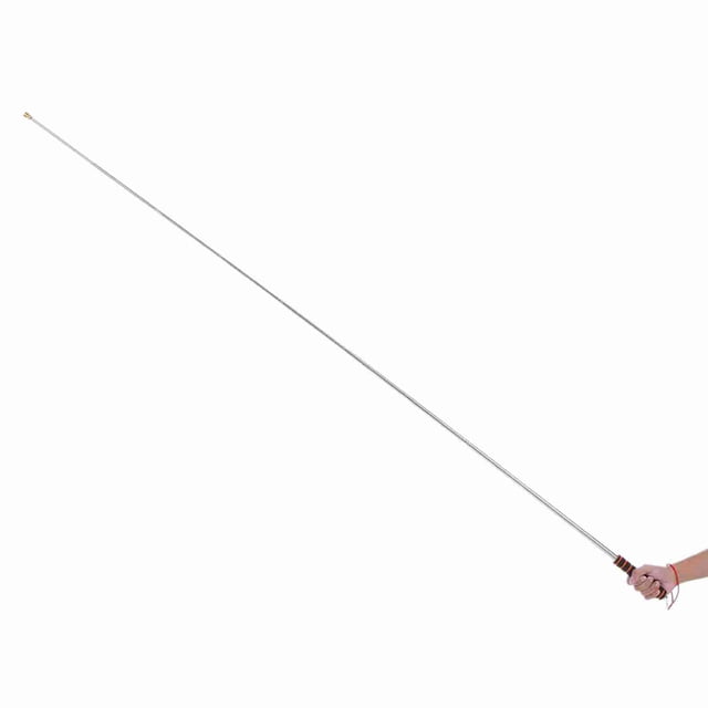 Generic Tour Guide Flagpole 2 Meters Retractable Flagpole Thickened Stainless Steel Outdoor Flagpole Teaching Pointer, Elescopic Handheld Flagpoles, For Parades, Stadium