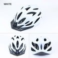 thumbnail image 2 of Cbcbtwo Lightweight Bike Helmet with Adjustable Straps & Visor, Black (Adult's), 2 of 8