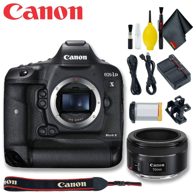 Canon EOS-1D X Mark II Appareil Photo Reflex Numérique Trousse de Base (Modèle Intl)