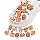 thumbnail image 4 of Accesorios para Zapatos JM 20 Piezas Hebillas de Goma Flores PVC, 4 of 5