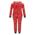 thumbnail image 5 of Combinaison à Capuche pour Femmes, Pantalon Long de Noël, Justaucorps à Manches Longues, Pyjama, Tenue d'Intérieur, 5 of 5