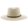 thumbnail image 2 of Stetson Men's Yancy Crushable Wool Hatband Outdoor Western Gambler Fedora Cowboy Hat, 2 of 6
