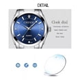 thumbnail image 3 of Reloj De Cuarzo Chenxi De Lujo Para Parejas, 2 Piezas Color del fondo Azul, 3 of 4