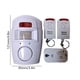 thumbnail image 3 of DQrwqpou Alarma Sensor Inalámbrico Con 2 Controles Remotos Seguridad para El, 3 of 4