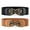 A-Black+Brown, variant on SUOSDEY Women Stretchy Belts Ladies Elastic Wide Waist Belts for Dresses 2 Pack