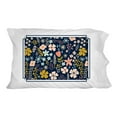 thumbnail image 1 of Mimi Flowers Floral Pattern Novelty Bedding Pillowcase, 1 of 4