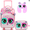 Pink Cat, variant on Kids Luggage Sets Small Suitcases with Wheels for boys 3 Piece Mermaid Toddler Travel Suitcase Set with Neck Pillow Portable Small Bag for Ages 6-12