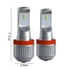 thumbnail image 3 of Foco 6000K 12000LM 80W 10-32V 50000h Vida útil (H8 H9 H11) Ehuebsd Accesorios para autos y motos, 3 of 9