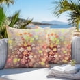 thumbnail image 3 of Throw Pillow Covers 18x18 Inch Set of 2, Orange Spring Floral Waterproof Outdoor Pillow Covers, Modern Oil Painted Daisy Botanical Decorative Cushion Pillowcases for Couch, Sofa, Bed, Garden, Patio, 3 of 9