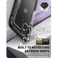 thumbnail image 3 of i-Blason Magma Case for iPhone 11 6.1 inch (2019 Release), Heavy Duty Protection, Full Body Bumper Protective Case with Built-in Screen Protector (Black), 3 of 7