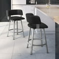 thumbnail image 5 of Amisco Stinson 30-in. Metal Swivel Barstool, 5 of 5