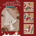 thumbnail image 6 of Pekkaxy Macrame Christmas Ornament Craft Kit for Beginners, Knitted Tree Hanging Decorations DIY Kit with Instructions, 6 of 8