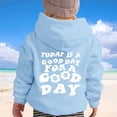 thumbnail image 4 of NordicNest Girls Hoodies & Sweatshirts Winter Warm Printed Pullover Long Sleeve Hooded Pocket Sweatshirt For Toddler Kids And Soft Comfortable Casual Outfit Cape Cod Sweatshirt Kids, 4 of 5