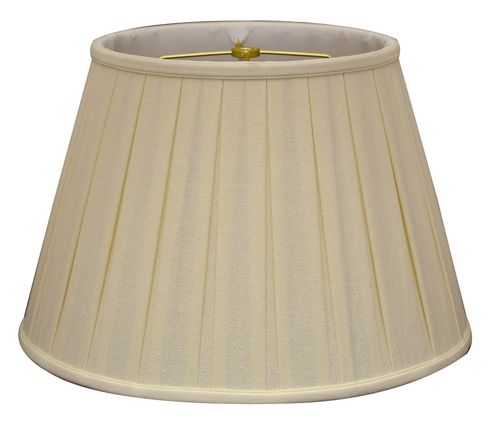 Royal Designs 16" Empire English Pleat Lamp Shade Linen Eggshell