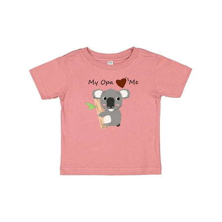 

Inktastic Koala ( opa loves me) Gift Baby Boy or Baby Girl T-Shirt