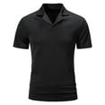 thumbnail image 2 of PBNBP Polos Shirts for Men,Mens Polos Shirt Short Sleeve Moisture Wicking Summer Golf Shirts Casual Collared Tops Solid Color, 2 of 9