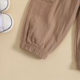 thumbnail image 7 of Gibobby Boys Pants Toddler Boys Straight-Leg Soft Pants 12 18Months 2T 3T 4T Lightweight Trousers With Side Pockets For Winter Fall Toddler Warm Sweatpants(12-18 Months ,Khaki), 7 of 7
