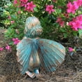 thumbnail image 2 of Homestyles 12"H Rebecca Fairy in Bronze Patina Home Patio & Garden Large Statue, 2 of 5