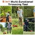 thumbnail image 4 of Seipouy Powerful 52cc 5 in 1 Multi Functional Trimming Tools,Gas Hedge Trimmer,String Trimmer, Weed Eater, Pole Chainsaw with Extension Pole and Brush Cutter, 4 of 10