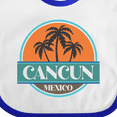 thumbnail image 4 of Inktastic Cancun Mexico Vacation Trip Boys or Girls Baby Bib, 4 of 4