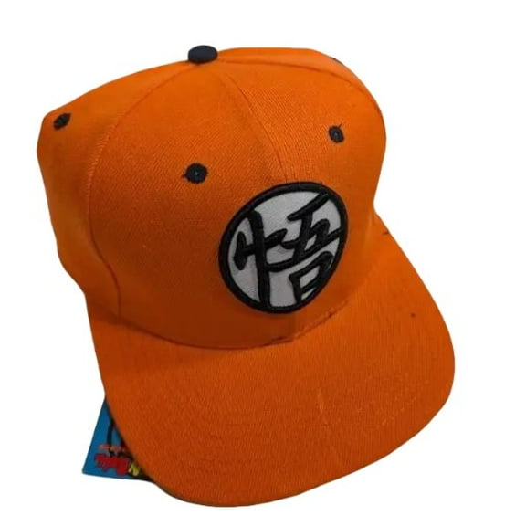 Dragonball Z Goku Logo Embroidered Logo Hat Baseball Cap Adjustable Back One size fits most