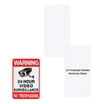 thumbnail image 1 of Uxcell 2-Pack Letreros de Metal en Blanco Blanco 4x8 Pulgadas Hoja de Aluminio Pintado Letreros en Blanco para Manualidades/Jardín/Exteriores Grosor 0.03 Pulgadas, 1 of 1