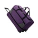 thumbnail image 4 of Bolsa de lona con ruedas para ropa, resistente al agua, ligera, para viajes de negocios Morado s, 4 of 9
