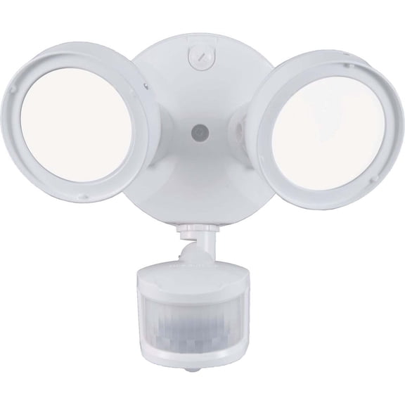 Cooper Lighting Halo Lumen Selectable White Motion Activated LED Floodlight Fixture TGS2S402MRRW — Residential Use, Standard Application