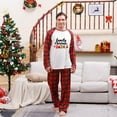 thumbnail image 5 of Matching Christmas Pajamas for Family Plus Size Family Pjs Matching Sets Short Sleeve Family Matching Pajamas with Dog Christmas Pajama Set Baby Couples Matching Pajamas Clearance, 5 of 6