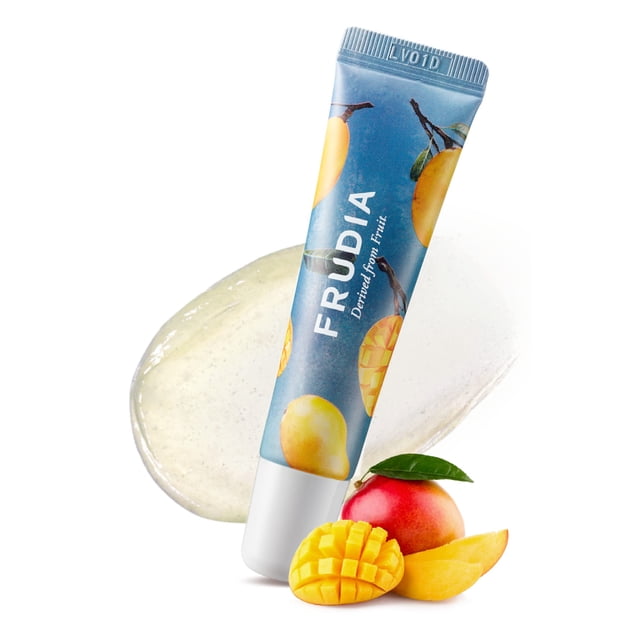 Máscara labial FRUDIA Bálsamo labial teñido de miel y mango para mujer, 10 ml