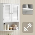 thumbnail image 4 of VASAGLE Armoire Murale de Salle de Bain, Armoire de Rangement de Salle de Bain Murale, Armoire à Pharmacie avec Tablette Ajustable, 4 of 9