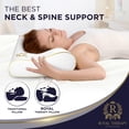 thumbnail image 4 of Almohada King Size de Espuma Viscoelástica de 4 Capas Royal Therapy, 4 of 7