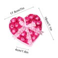thumbnail image 3 of Valentine's Day Gift Sets 24 PCS Scented Bath Essentials Rose Petals in Heart Shaped Box Sweet Artificial Flower Roses Romantic Gifts for Her Women Girls Mom Valentine’s Day Anniversary Wedding, 3 of 3