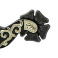 thumbnail image 3 of Professionals Choice 1 Band Cloverleaf Rowel Engraved Silver, 3 of 3