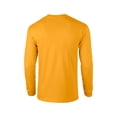 thumbnail image 3 of The Gildan Adult Ultra Cotton 6 oz Long Sleeve T-Shirt - GOLD - S, 3 of 4