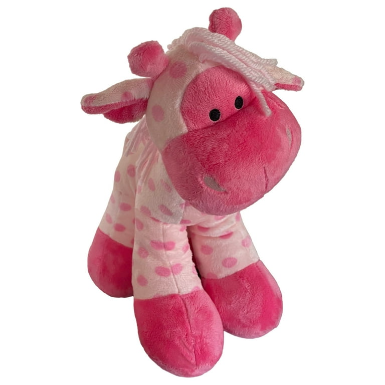 Linzy Toys Plush Pink Giraffe 15