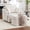 Beige, variant on Hobooment Oversized Swivel Chair with Ottoman for Living Room, Accent Chair Corduroy, Grey