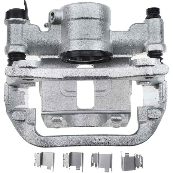 A-Premium Disc Brake Caliper Assembly with Bracket Compatible with Select Ram Models - ProMaster 1500/ ProMaster 2500/ProMaster 3500 2014-2020 - Rear Left Driver Side
