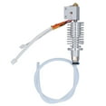 thumbnail image 2 of 3D Printer Hotend 24V, Aluminum Alloy High Accuracy Brass Nozzle  Heat Insulation 40W Seamless Connect 3D Printer Hotend Kit with PTFE Pipe for Office, 2 of 8