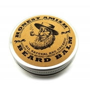 Honest Amish Après-shampooing sans rinçage Beard Balm - Fabriqué uniquement à partir d'ingrédients naturels et biologiques - Boîte de 2 onces