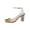 Gold High Heels Shoes for Women, variant on Hopeusnice High Heels Shoes for Women Open Toe Sandals Breathable Soft Trendy PU Materials Summer Shoes Block High Heel Non-Slip Women's High Heels Shoes Square Toe Lightweight Elegant Shoes Gold 39