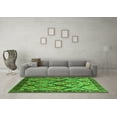 thumbnail image 3 of Ahgly Company Indoor Rectangle Oriental Green Industrial Area Rugs, 7' x 9', 3 of 4