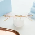 thumbnail image 5 of LifeArt Pure Titanium Frame Glasses/Blue Light Blocking Reading Glasses, Reduce Eyestrain, Stylish for Men and Women(Gold,+2.00 Magnification), 5 of 5