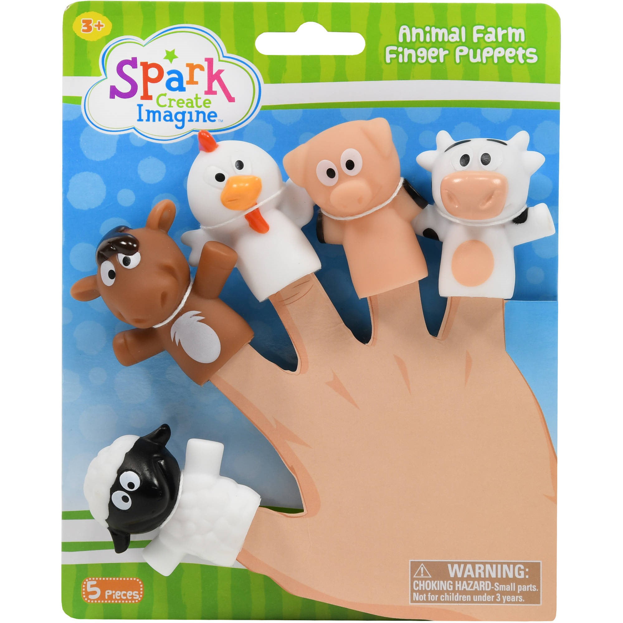 Spark Create Imagine Farm Animal Finger 