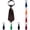 Coffee, variant on Smart Kids Bow Ties for Boys and Girls Solid Color Necktie Suitable for Wedding Party Formal Occasions for Children 3 to 16