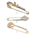 thumbnail image 2 of Femmes Épingles en Alliage Strass Broches Robe Noeud Multicolore Alliage Personnalisé Broche Universel Élégant Bijoux Colorés Bijoux Personnalisés Forme Couronne, 2 of 6