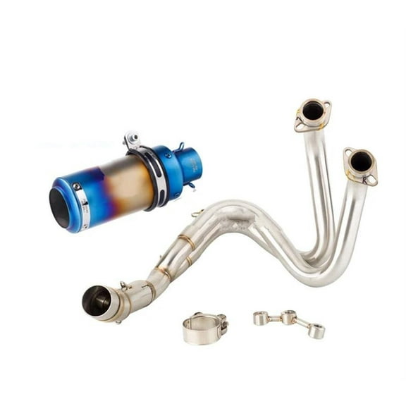 Exhaust Pipe Motorcycle Front Mid Link Pipe Muffler For Kawasaki ER6N ER6F Z650 For Versys 650 For Ninja 650