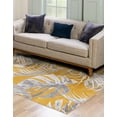 thumbnail image 3 of Rugs.com Blossom Collection Rug – 2' x 3' Yellow Medium Rug Perfect For Entryways, Kitchens, Breakfast Nooks, Accent Pieces, 3 of 8