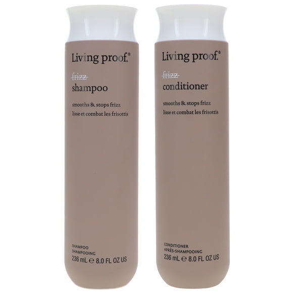 Living Proof No Frizz Shampoo & Conditioner 8 Oz Set